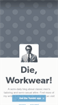 Mobile Screenshot of dieworkwear.com